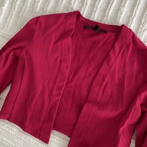 White House Black Market Fuchsia Cardigan